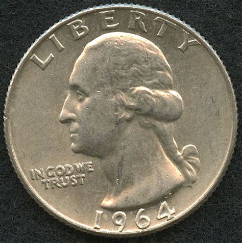 Any United States dime, quarter, half dollar or dollar that is dated 1964 or earlier is made of 90% silver. In the early 1960’s, the silver supply for the nation’s coinage was dwindling rapidly. As Congress and the Administration debated over silver’s future role in coinage, the silver market jumped 10% immediately, and another 30% by 1962.